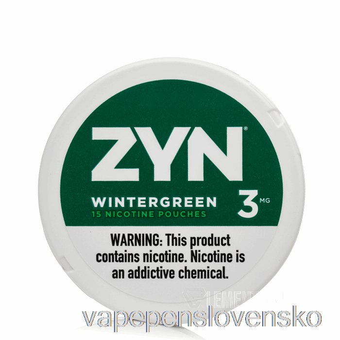 Zyn Nikotínové Vrecká - Wintergreen 3mg Vape Shop Bratislava